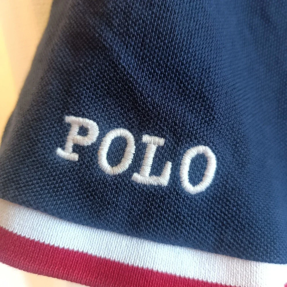 Polo Ralph Lauren Men's XL Navy Classic Fit Polo‎ Embroidered Shirt